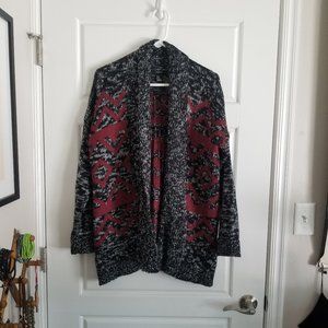 Great cardigan with Southwest design